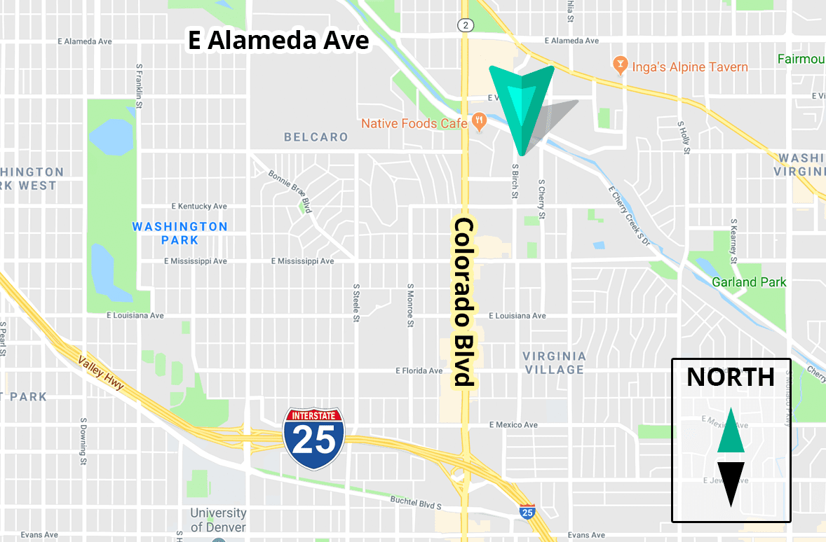 Denver University Parking Map